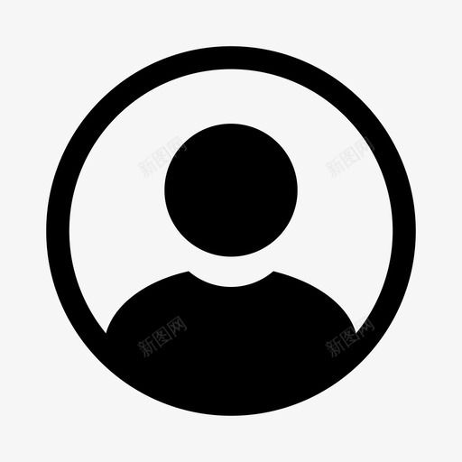 用户帐户id图标svg_新图网 https://ixintu.com id 个人 单个 帐户 用户 符号