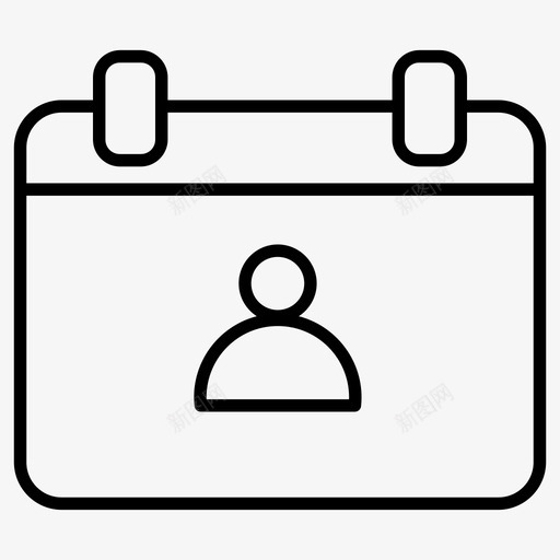 安排人员日历日期图标svg_新图网 https://ixintu.com 安排人员 日历 日期 月份 计划
