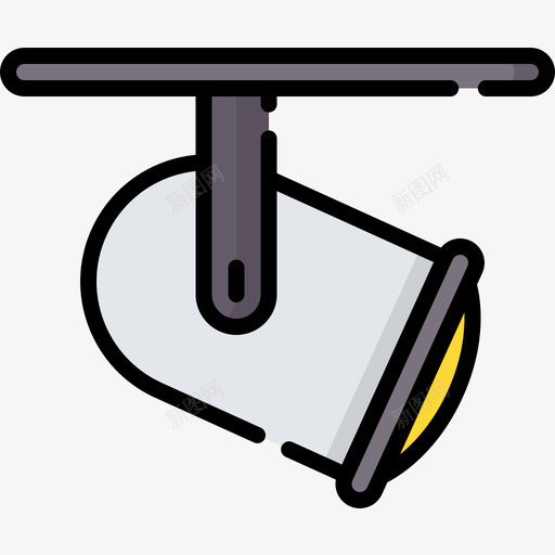 聚光灯电影工业3线性颜色图标svg_新图网 https://ixintu.com 工业 电影 线性 聚光灯 颜色