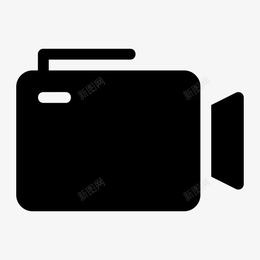 摄像机胶卷电影图标svg_新图网 https://ixintu.com 拍摄 摄像机 电影 胶卷