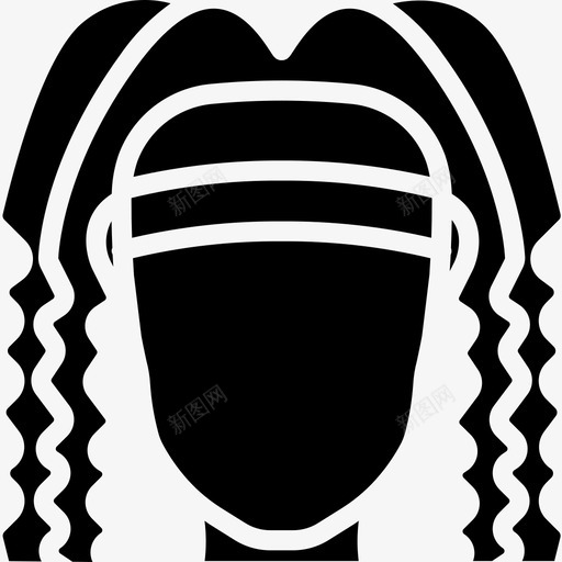 女人八十岁14岁填充图标svg_新图网 https://ixintu.com 八十岁14岁 填充 女人