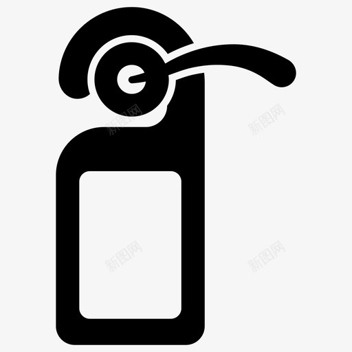 门挂门把手门锁图标svg_新图网 https://ixintu.com 图标 多边形 家居设计 把手 符号 装饰 门把 门挂 门锁