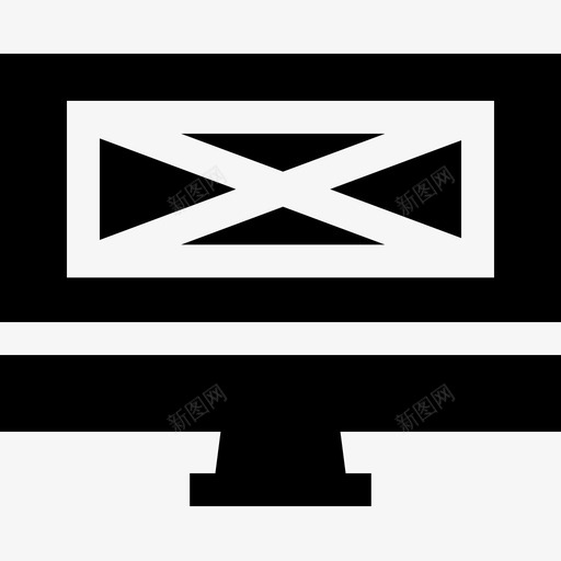 计算机响应式26填充图标svg_新图网 https://ixintu.com 响应式设计26 填充 计算机