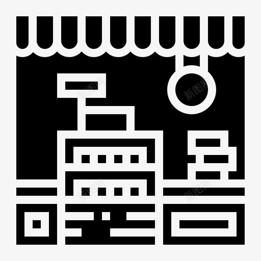 市场商业商店图标svg_新图网 https://ixintu.com 商业 商店 市场 零售
