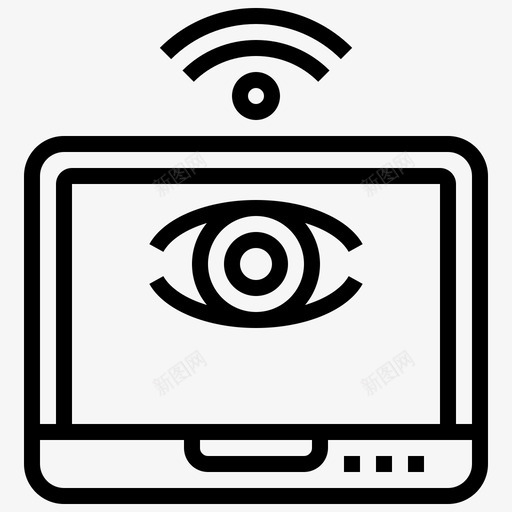 社会观察应用在线图标svg_新图网 https://ixintu.com ramadanelementgradient wifi 在线 应用 社会 观察