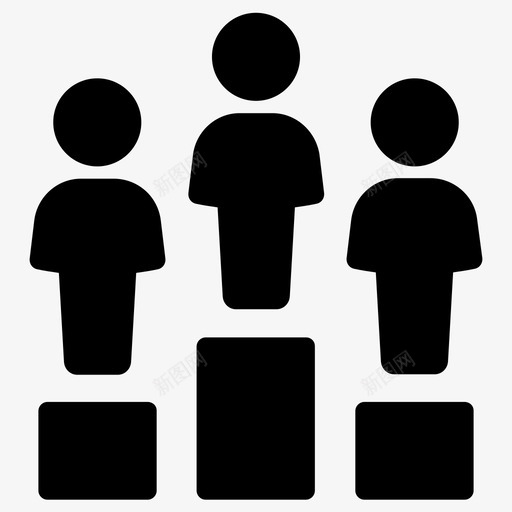 领奖台比赛奥运会图标svg_新图网 https://ixintu.com 体育 奥运会 比赛 获奖者 领奖台