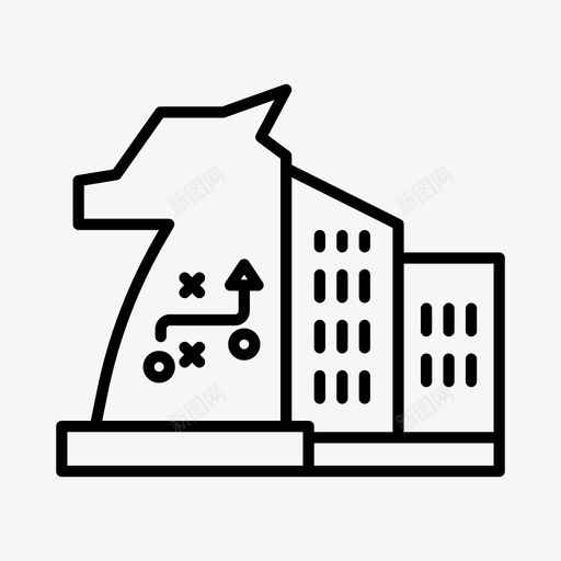 战略公司商业国际象棋图标svg_新图网 https://ixintu.com 公司 商业 国际象棋 市场营销 战略 策划