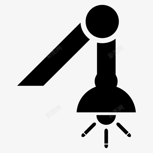 灯灯泡装饰图标svg_新图网 https://ixintu.com 家具 灯 灯泡 装饰