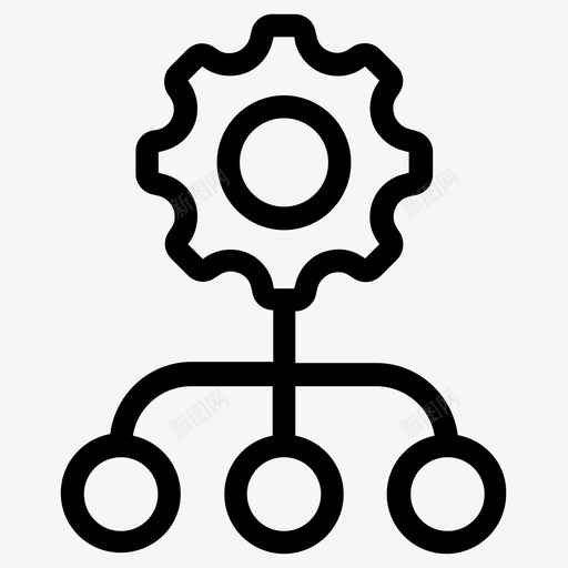 生产力控制开发图标svg_新图网 https://ixintu.com 开发 控制 服务 生产力 设置
