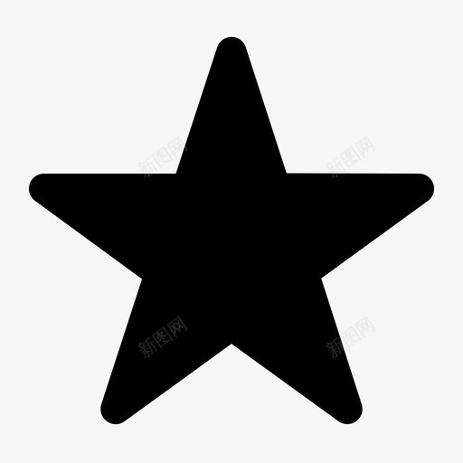 明星奖励最爱图标svg_新图网 https://ixintu.com 奖励 明星 最爱 用户界面 等级 雕文