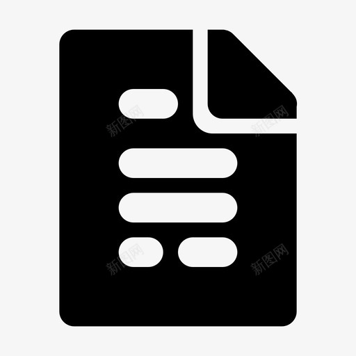 文件商务综合图标svg_新图网 https://ixintu.com 办公室 商务 文件 管理 综合