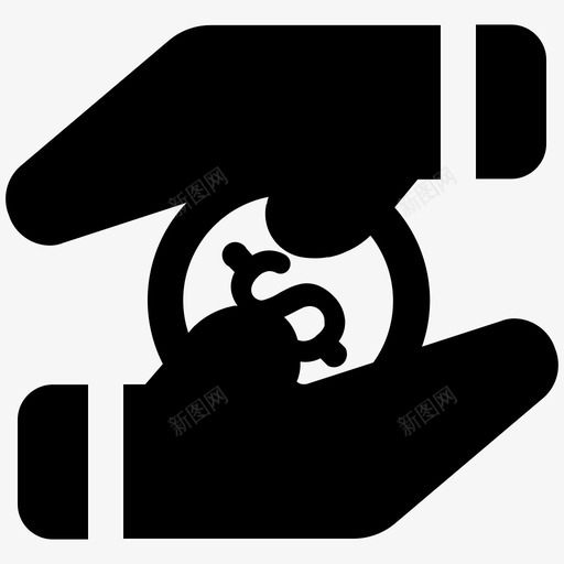 交易业务购买图标svg_新图网 https://ixintu.com 业务 交易 出售 商业电子商务字形 支付 购买