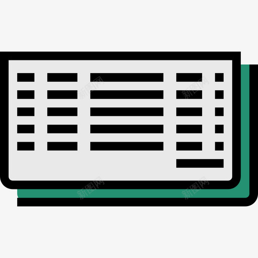 报表银行和金融30线性颜色图标svg_新图网 https://ixintu.com 报表 线性 金融 银行 颜色