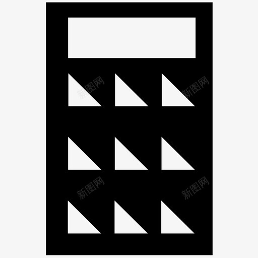 计算器计算金融图标svg_新图网 https://ixintu.com 数字 数学 计算 计算器 金融