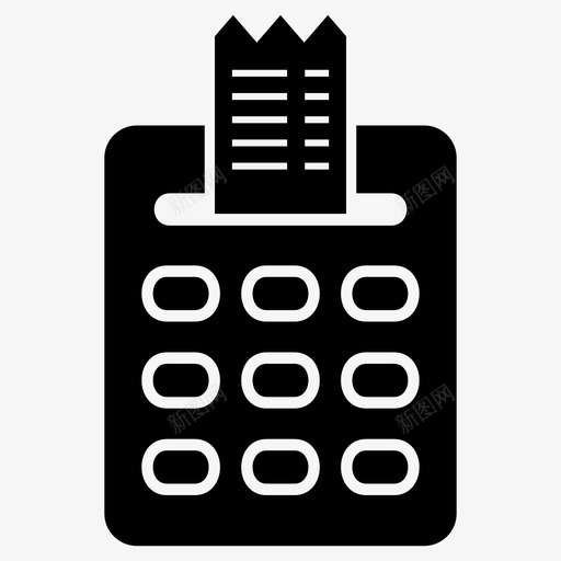 帐单帐单付款业务图标svg_新图网 https://ixintu.com 业务 发票 帐单 帐单付款 收据