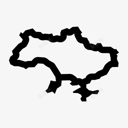 乌克兰地图波罗的海欧洲图标svg_新图网 https://ixintu.com 乌克兰 地图 基辅 欧洲 波罗的海