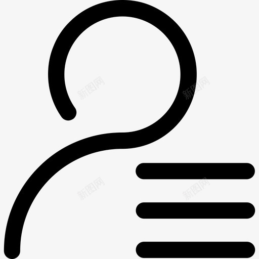 个人信息-联系人信息svg_新图网 https://ixintu.com 个人信息-联系人信息
