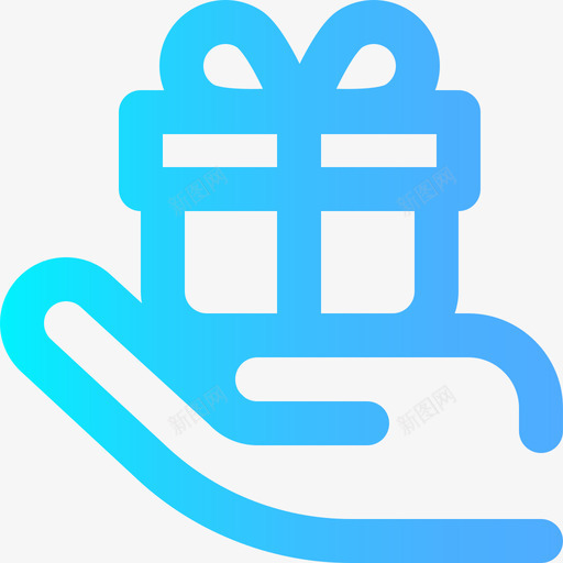 送礼生日91梯度图标svg_新图网 https://ixintu.com 梯度 生日 送礼