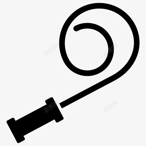 鞭子皮带宠物字形图标svg_新图网 https://ixintu.com 图标 字形 宠物 皮带 鞭子