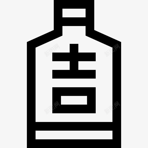 白酒中国26直系图标svg_新图网 https://ixintu.com 中国 白酒 直系