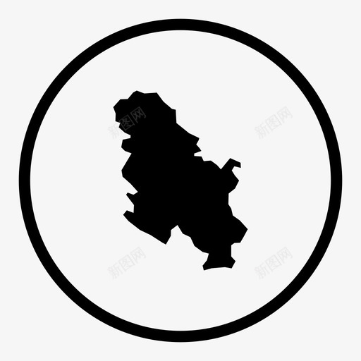 塞尔维亚地图巴尔干半岛贝尔格莱德图标svg_新图网 https://ixintu.com 半岛 地图 塞尔维亚 巴尔干 欧洲 贝尔格莱德