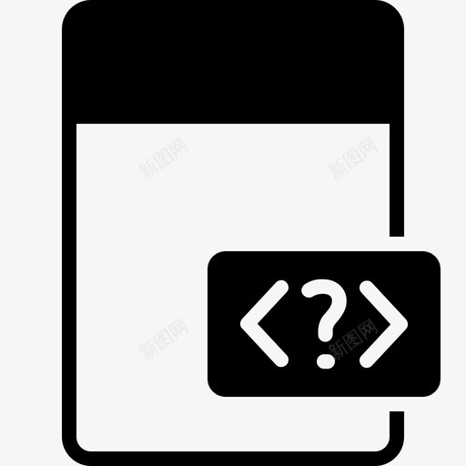 php应用程序开发人员图标svg_新图网 https://ixintu.com php 人员 应用程序 开发 技术 编程