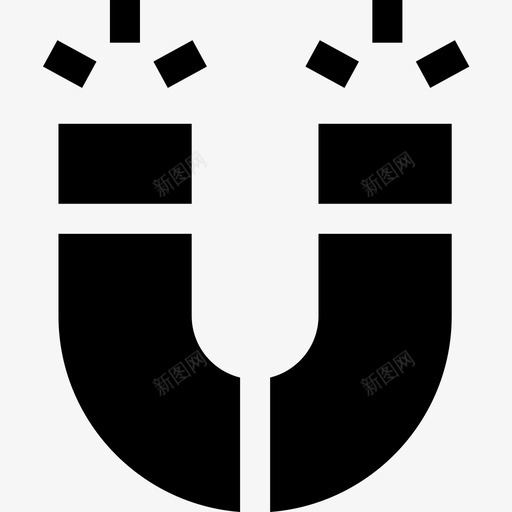磁铁化学32填充图标svg_新图网 https://ixintu.com 化学32 填充 磁铁