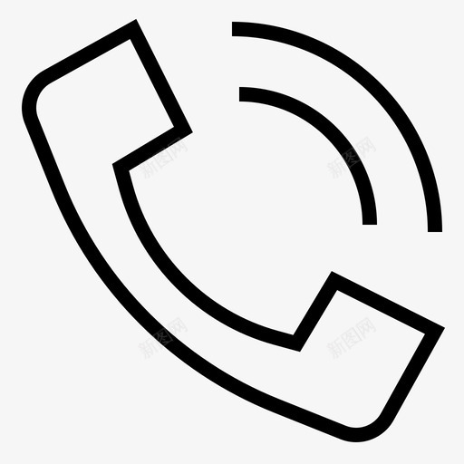 电话通讯联系人图标svg_新图网 https://ixintu.com 电话 电话概要 联系人 通讯