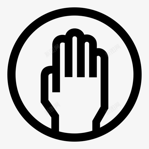 进入关闭禁止图标svg_新图网 https://ixintu.com 关闭 注销 禁止 进入