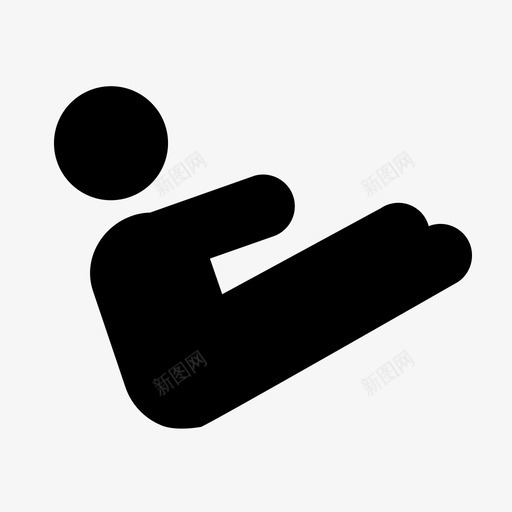 普拉提健身姿势图标svg_新图网 https://ixintu.com 健身 姿势 普拉 瑜伽 运动