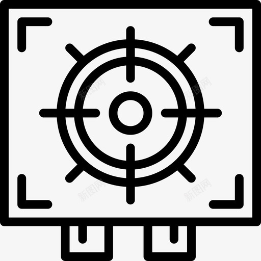 狙击手士兵3直系图标svg_新图网 https://ixintu.com 士兵 狙击手 直系