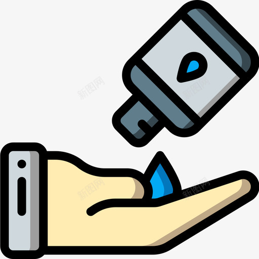 手洗mobicons10线性颜色图标svg_新图网 https://ixintu.com mobicons 手洗 线性 颜色