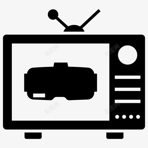 添加vr护目镜广告vr眼镜图标svg_新图网 https://ixintu.com vr眼镜 vr视频 增强现实添加 广告 添加vr护目镜 虚拟现实实体图标包