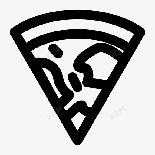 披萨饮料吃图标svg_新图网 https://ixintu.com 披萨 饮料