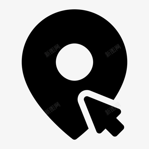 首选位置光标地图图标svg_新图网 https://ixintu.com pin 光标 地图 首选位置