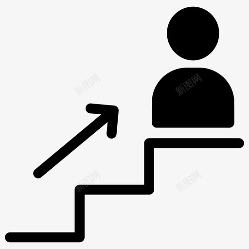 职业职业概念领导符号图标svg_新图网 https://ixintu.com 个人 员工 字形 成功 概念 符号 管理 素质 职业 进步 领导