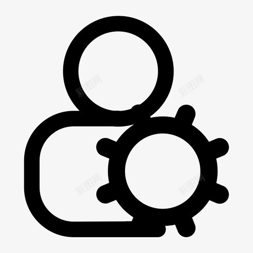 系统-人事管理svg_新图网 https://ixintu.com 系统-人事管理