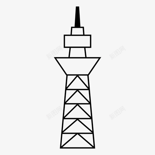 东京天树亚洲建筑亚洲旅游图标svg_新图网 https://ixintu.com 东京 亚洲 地标 天树 建筑 性地 旅游 日本 标志 标志性 著名
