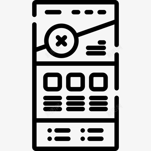 列表网页79线性图标svg_新图网 https://ixintu.com 列表 线性 网页设计79