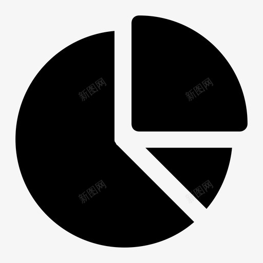 饼图分析圆图图标svg_新图网 https://ixintu.com 业务字形图标 分析 圆图 饼图