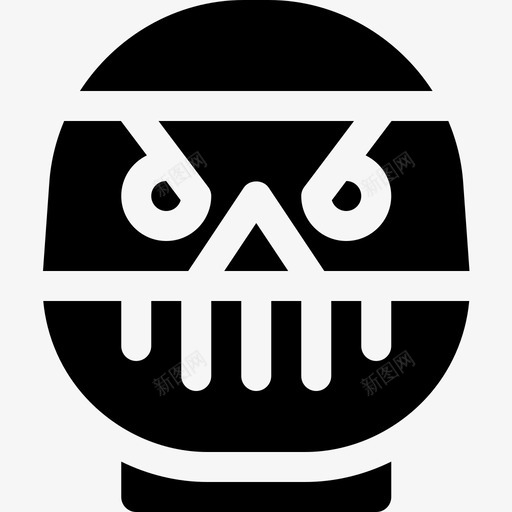 Daruma日本30填充图标svg_新图网 https://ixintu.com Daruma 填充 日本
