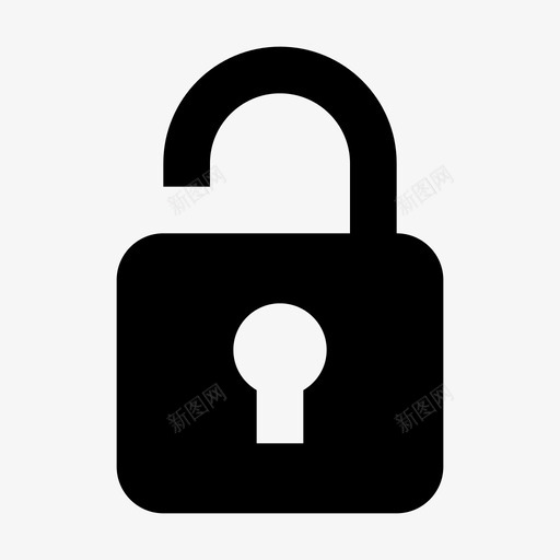 锁定加密密码图标svg_新图网 https://ixintu.com 加密 安全 密码 工具 稳定 解锁 设置 锁定 隐私