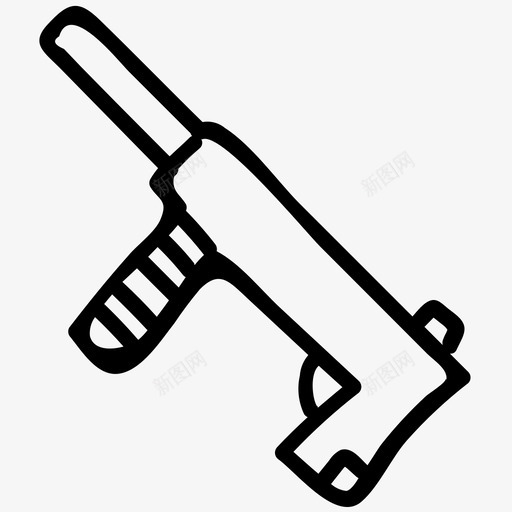 武器游戏酒吧图标svg_新图网 https://ixintu.com 射击 武器 游戏 酒吧