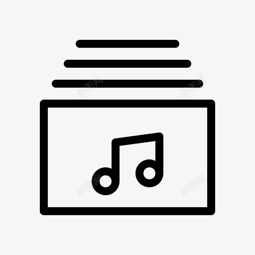 文件夹音乐音频文件音频图标svg_新图网 https://ixintu.com 文件夹音乐 文件音乐 文件音频 音乐多媒体 音频