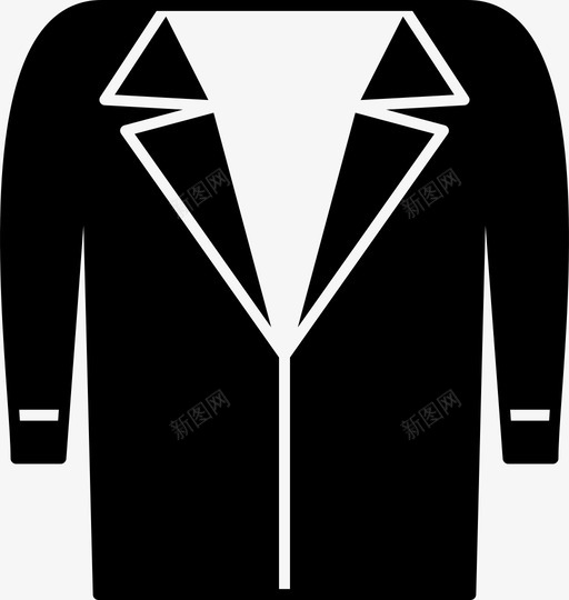 外套衣服连衣裙图标svg_新图网 https://ixintu.com 外套 衣服 西装 连衣裙