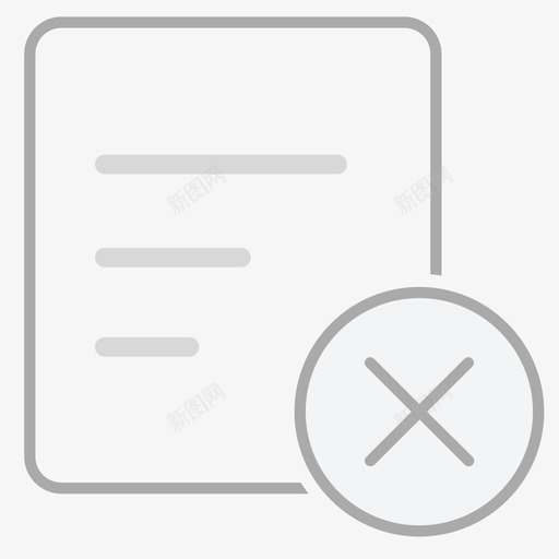 暂无/已取消订单svg_新图网 https://ixintu.com 暂无/已取消订单 icon
