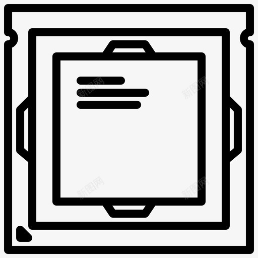 处理器计算机cpu图标svg_新图网 https://ixintu.com cpu pc 处理器 硬件 计算机