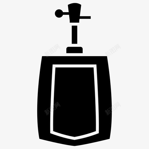 洗手液清洁剂精炼剂图标svg_新图网 https://ixintu.com 图标 洗手 浴室 清洁剂 精炼 配件