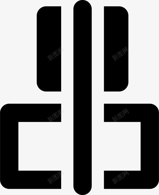 水平居中居中对齐水平对齐图标svg_新图网 https://ixintu.com ui设计编辑 居中对齐 水平对齐 水平居中