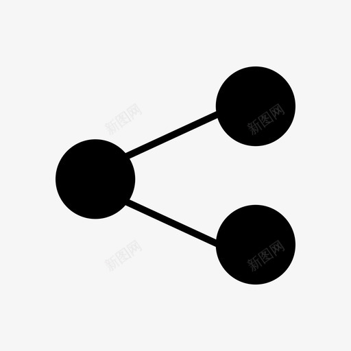 媒体共享社交图标svg_新图网 https://ixintu.com glyph 元素 共享 基本 媒体 用户界面 社交